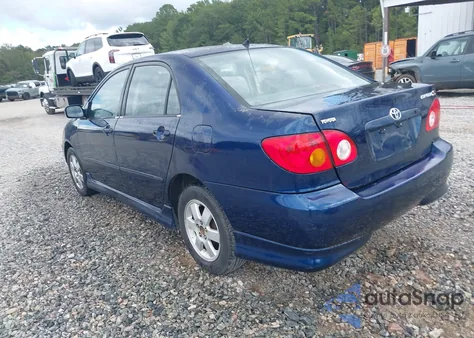 2003 Toyota Corolla S из США, поврежденный, VIN 1NXBR32E53Z186247